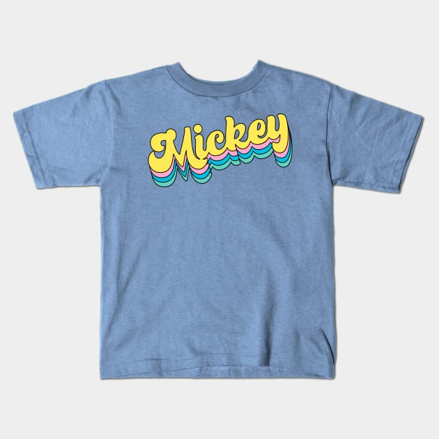 Mickey Kids T-Shirt by ZaharahZahairah